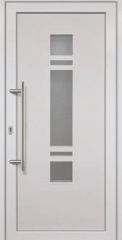 Meeth Haustür Signum Modell C24 98 x 208 cm, DIN links, weiß