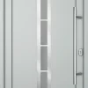 Meeth Haustür Signum Pro PVC Modell 38 98 x 200 cm DIN Rechts weiß/lichtgrau