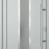 Meeth Haustür Signum Pro PVC Modell 32 108 x 200 cm DIN Rechts weiß/lichtgrau