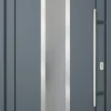 Meeth Haustür Signum Pro PVC Modell 32 88 x 208 cm DIN Rechts weiß/titan