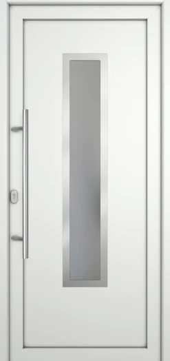 Meeth Haustür Signum Pro PVC Modell 32 98 x 208 cm DIN Links weiß