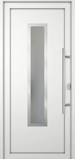 Meeth Haustür Signum Pro PVC Modell 32 98 x 208 cm DIN Rechts weiß