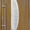 Meeth Haustür Signum PVC Exclusiv PVC Modell 28 108 x 200 cm, DIN links, Golden Oak