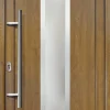 Meeth Haustür Signum PVC Exclusiv PVC Modell 32 108 x 200 cm, DIN links, Golden Oak