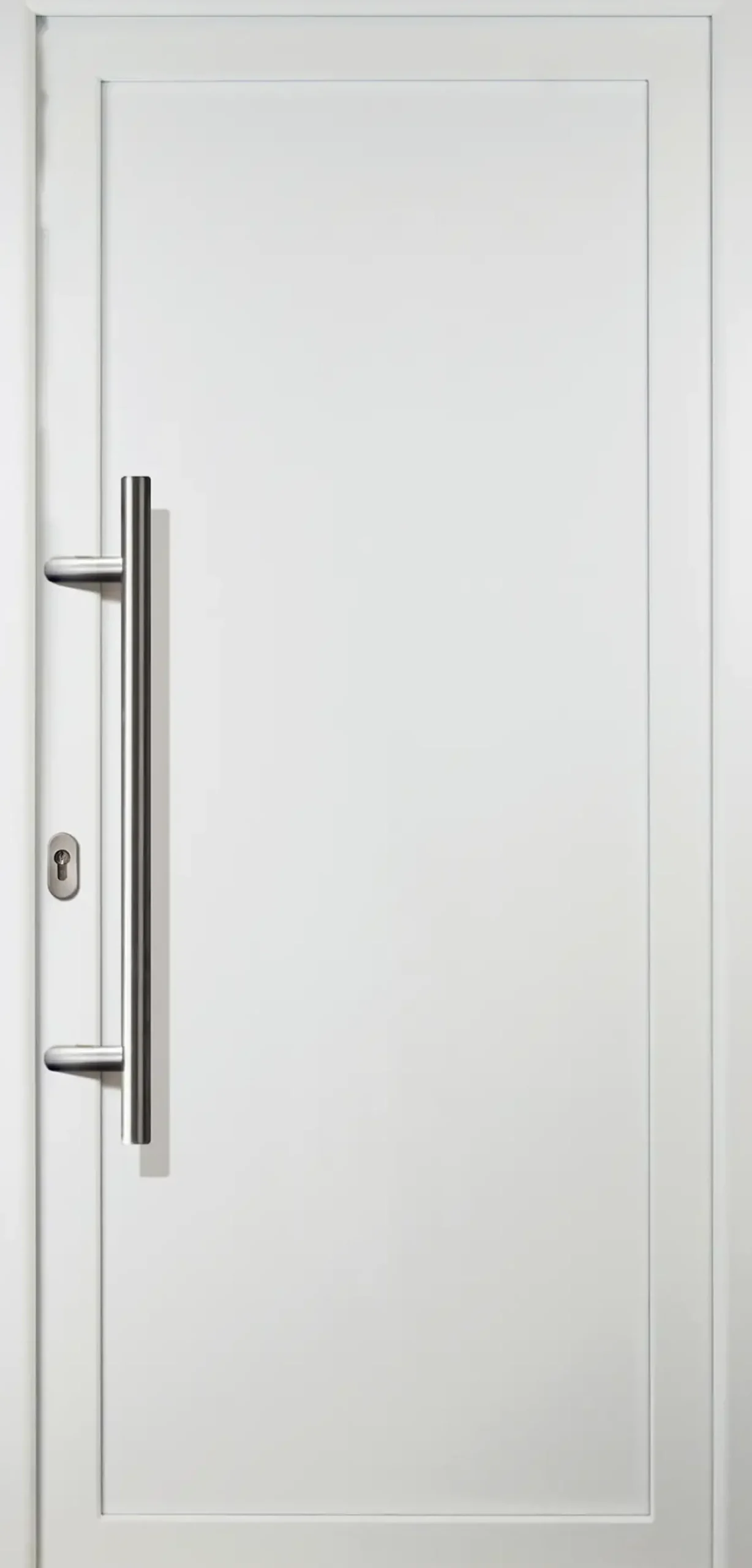 Meeth Haustür Signum PVC Exclusiv PVC Modell 01 108 x 208 cm, DIN links, weiß