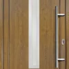Meeth Haustür Signum PVC Exclusiv PVC Modell 70 98 x 208 cm, DIN rechts, weiß/golden Oak