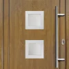 Meeth Haustür Signum PVC Exclusiv PVC Modell 84 108 x 208 cm, DIN rechts, Golden Oak