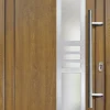 Meeth Haustür Signum PVC Exclusiv PVC Modell 53 108 x 200 cm, DIN rechts, Golden Oak