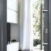 Meeth Haustür Signum PVC Exclusiv PVC Modell 60 88 x 200 cm, DIN rechts, weiß/titan