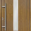 Meeth Haustür Signum PVC Exclusiv PVC Modell 70 98 x 200 cm, DIN links, Golden Oak