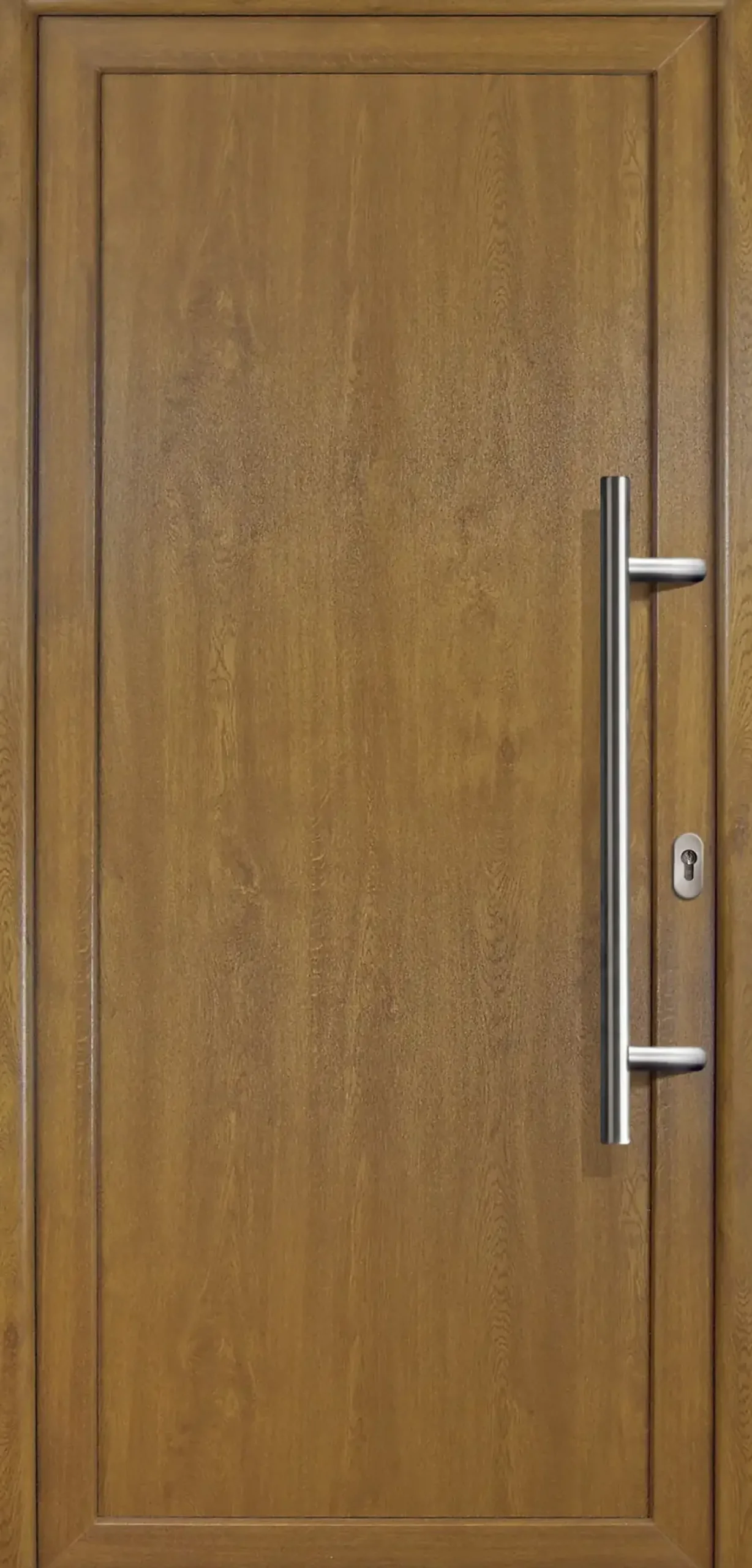 Meeth Haustür Signum PVC Exclusiv PVC Modell 01 98 x 200 cm, DIN rechts, Golden Oak