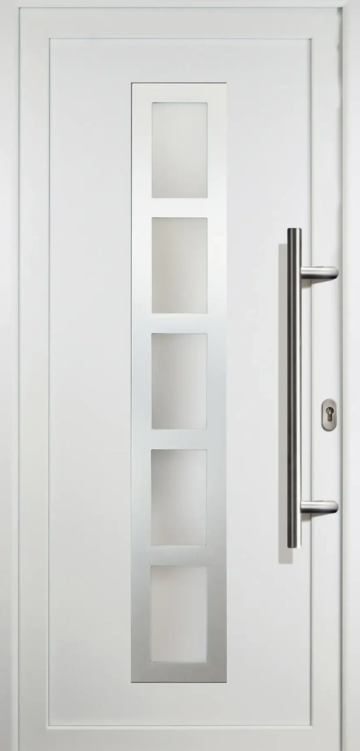 Meeth Haustür Signum PVC Modell 51 108 x 200 cm, DIN rechts, weiß