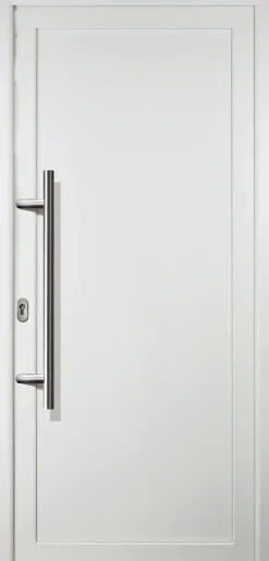 Meeth Haustür Signum PVC Modell 01 98 x 208 cm, DIN links, weiß