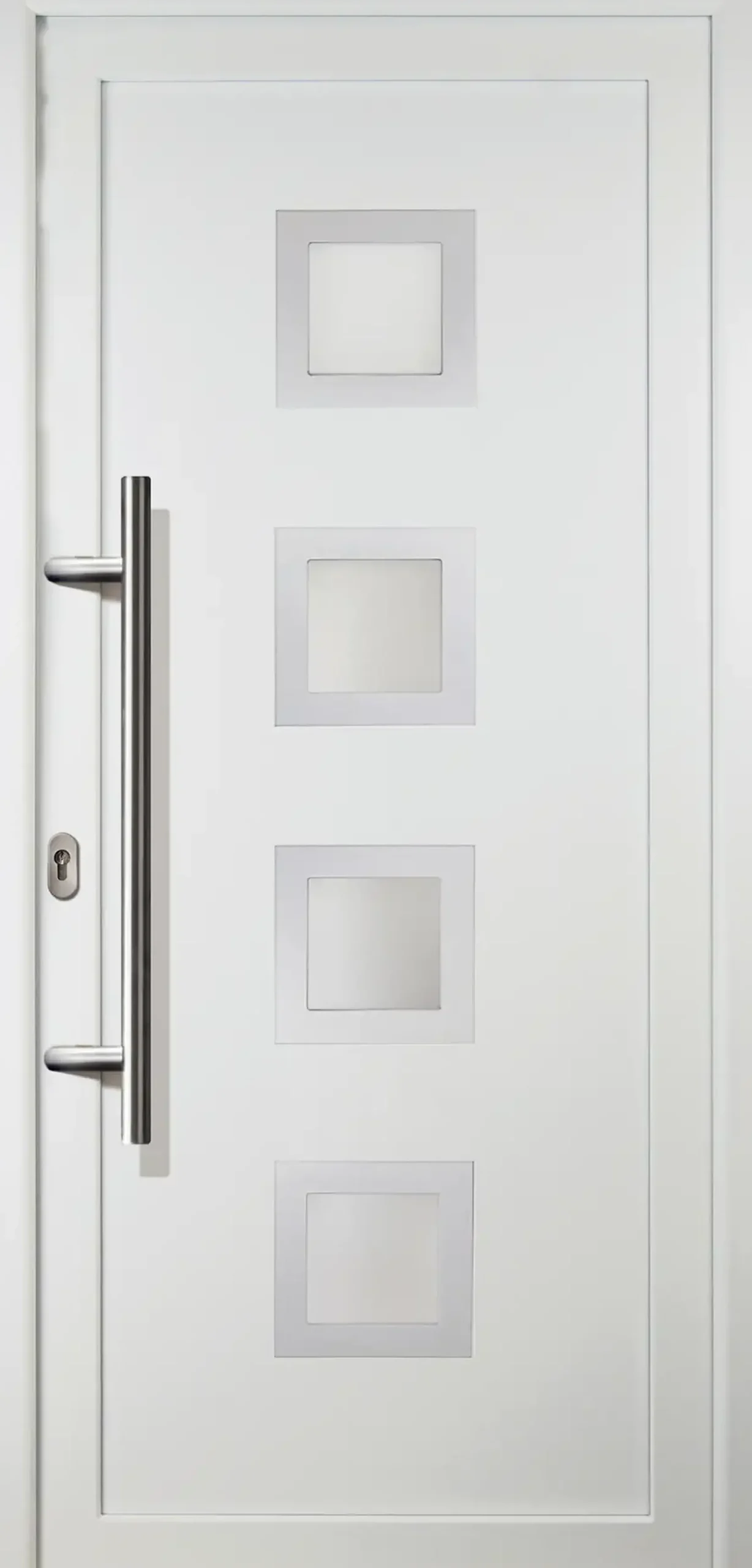 Meeth Haustür Signum PVC Modell 84 108 x 208 cm, DIN links, weiß