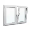 Meeth Kunststofffenster 140 x 90 cm 2-flg. Dreh-Kipp/Dreh-Kipp links weiß