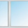Meeth Kunststofffenster 160 x 125 cm 2-flg. Dreh-Kipp/Dreh-Kipp links weiß