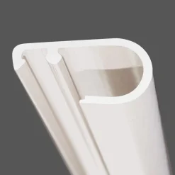 Meeth Rollladenablaufprofil weiß, 140 cm