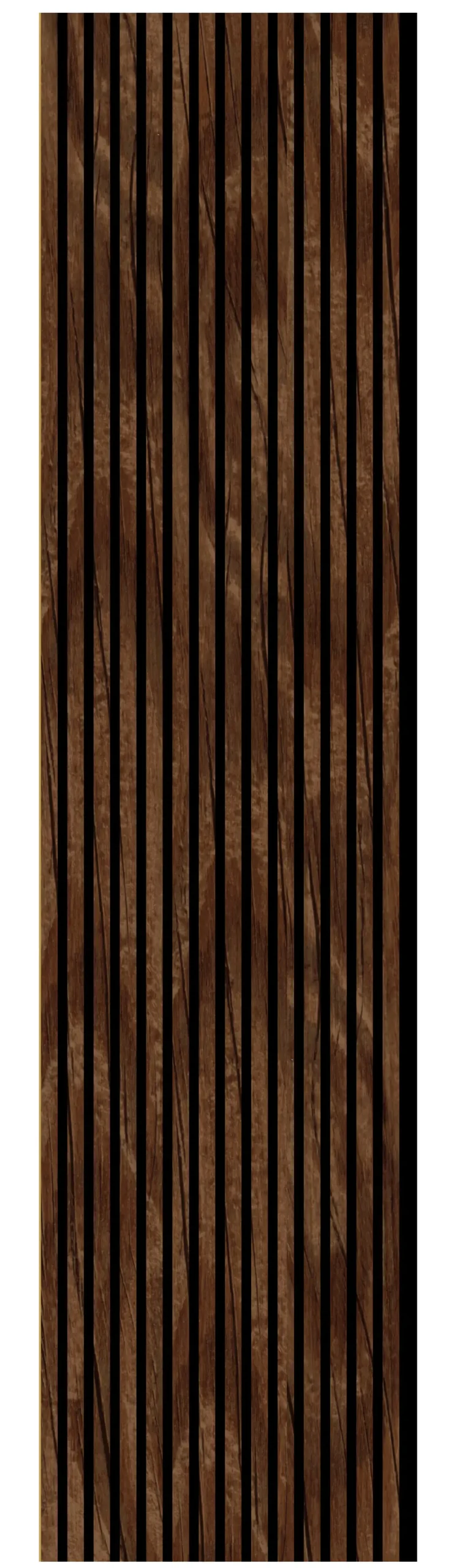 Neuhofer Akustikpaneel Eiche foliert 240 x 56,5 x 1,7 cm braun rustikal