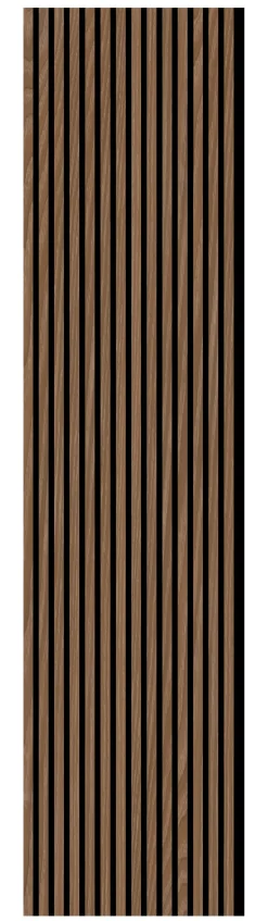 Neuhofer Akustikpaneel Eiche foliert 240 x 57,2 x 1,9 cm braun