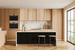 Neuhofer Akustikpaneel Eiche foliert 240 x 57,2 x 1,9 cm braun dunkel