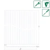 Neuhofer Akustikpaneel Eiche natur foliert 240 x 57,2 x 1,9 cm braun