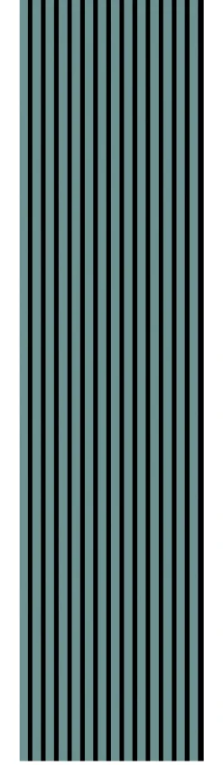 Neuhofer Akustikpaneele 267 x 57,25 x 1,9 cm Matcha grün foliert
