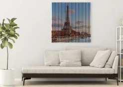 Neuhofer Akustikpaneele Eifelturm 119,5 x 113,3 x 1,9 cm