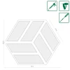 Neuhofer Akustikpaneele Hexago Eiche furniert 30 x 26 x 1,9 cm