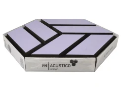 Neuhofer Akustikpaneele Hexago Lavendel violette 30 x 26 x 1,9 cm