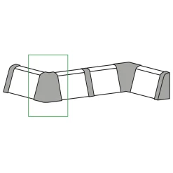 Neuhofer Außenecke 30 x 30 x 60 mm Ahorn Birke Buche