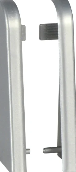 Neuhofer Endstück 10 x 20 x 60 mm Silber bedampft