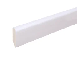 Neuhofer Fußleiste 240 cm 38,5 mm x 10 mm Uni weiß