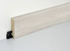 Neuhofer Fußleiste 240 cm 70 x 19 mm Pine whitewashed