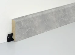 Neuhofer Fußleiste 240 cm 70 x 19 mm Sichtestrich hell