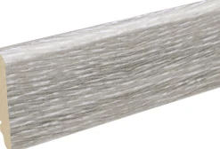 Neuhofer Fußleiste 240 cm 58 x 19 mm Oak light grey