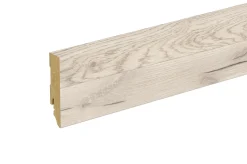 Neuhofer Fußleiste 240 cm 70 x 19 mm Eiche hell