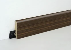 Neuhofer Fußleiste 240 cm x 58 x 19 mm dunkelbraun