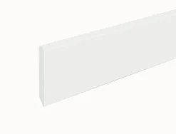Neuhofer Fußleiste 202 cm x 80 x 10 mm weiß