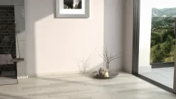 Neuhofer Fußleiste 240 cm x 58 x 19 mm eiche weißgrau