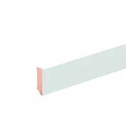 Neuhofer Fußleiste 240 cm x 58 x 16 mm weiß