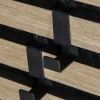 Neuhofer Haken für Akustikpaneele 5 x 1 x 2 cm schwarz 2 Stück