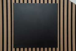 Neuhofer Letterboard für Akustikpaneele schwarz 45 x 44 x 2 cm