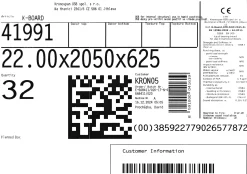 OSB-3 Nut- und Feder Verlegeplatte 22 mm 205 x 62,5 cm 22 mm ungeschliffen