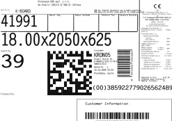 OSB-3 Nut- und Feder Verlegeplatte 18 mm 205 x 62,5 cm 18 mm ungeschliffen