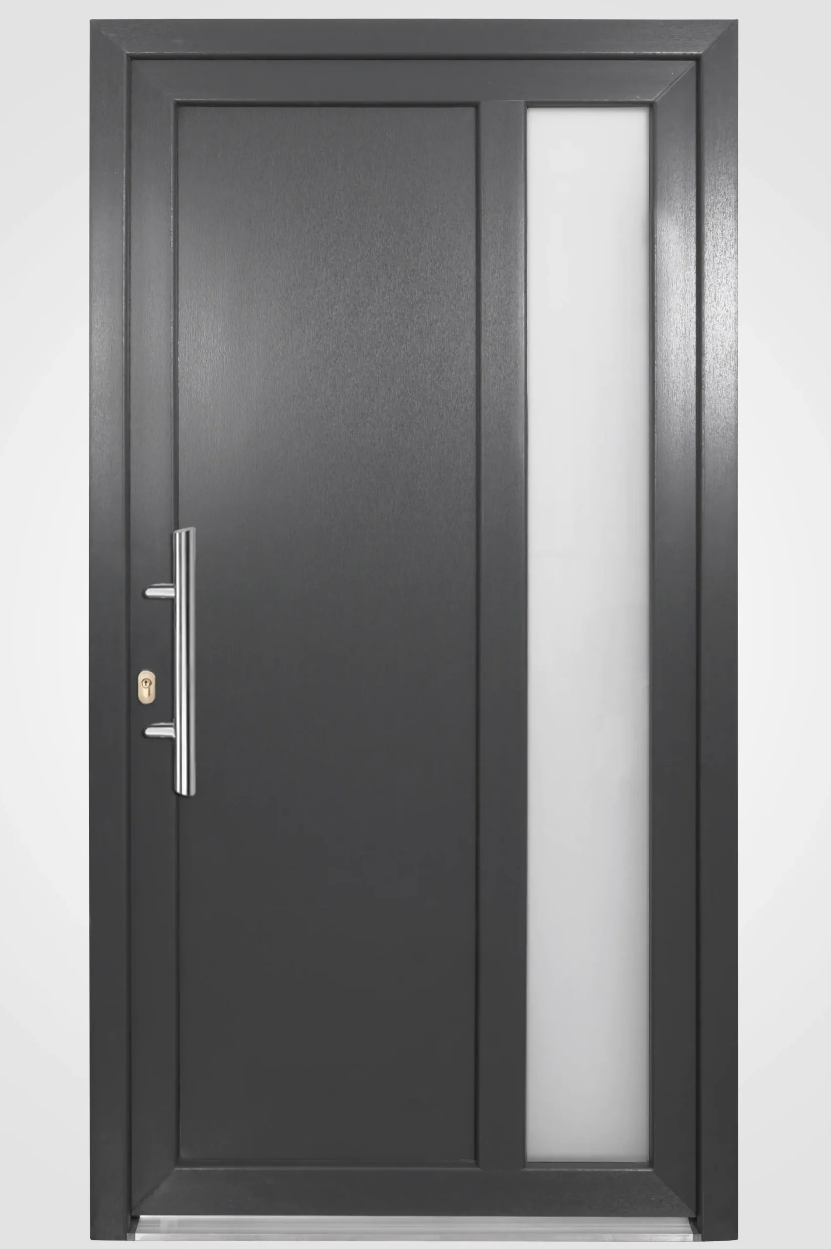 Panto Haustür Modell K 011 DIN links anthrazit 110 x 210 cm
