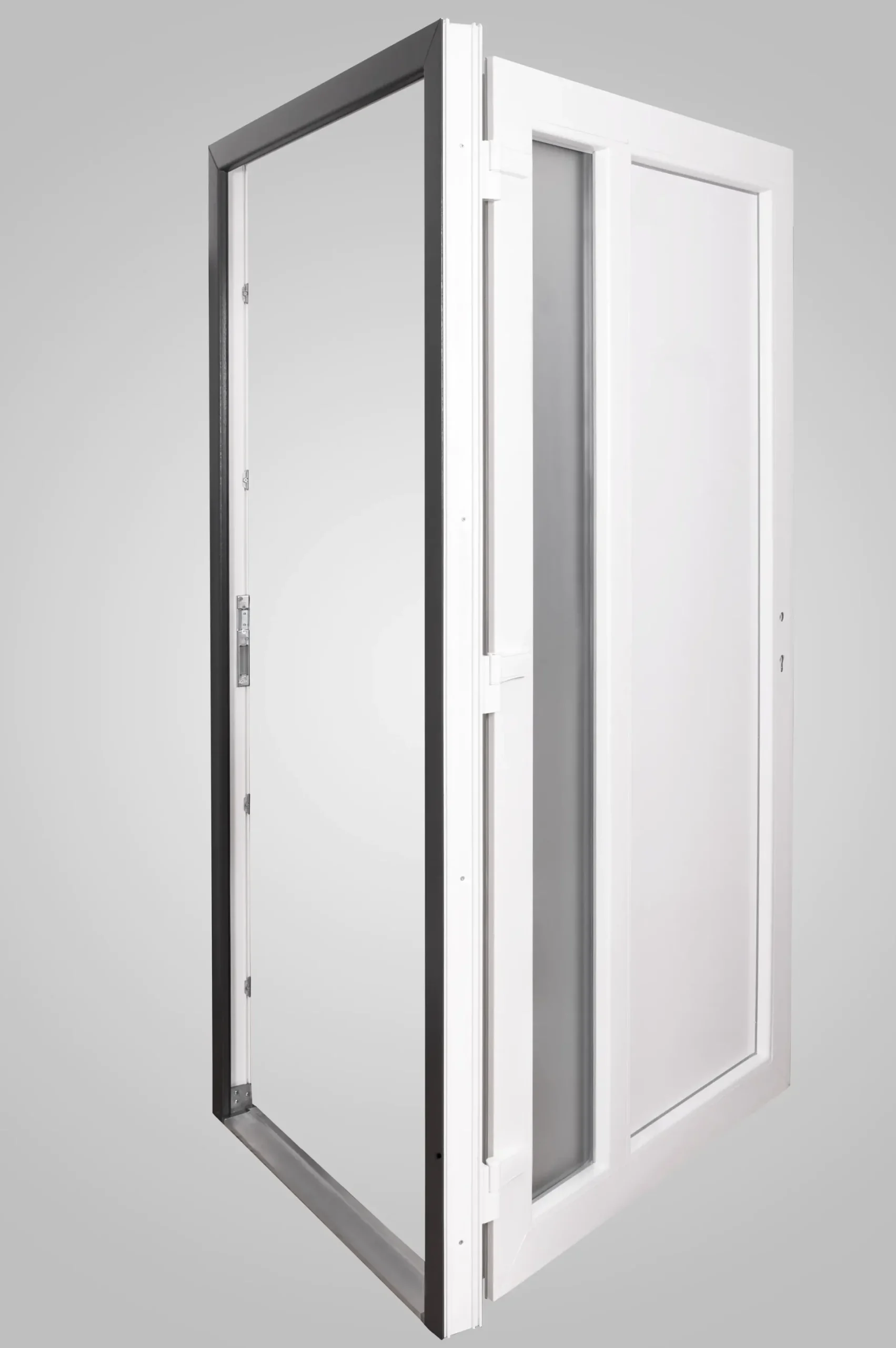 Panto Haustür Modell K 011 DIN rechts anthrazit 110 x 210 cm