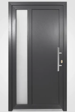 Panto Haustür Modell K 011 DIN rechts anthrazit 110 x 210 cm