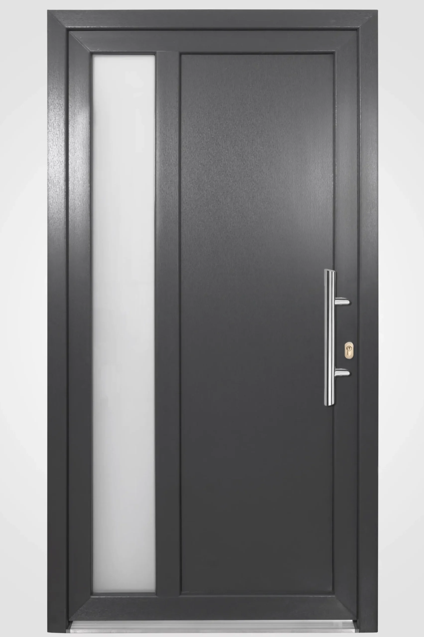 Panto Haustür Modell K 011 DIN rechts anthrazit 110 x 210 cm