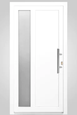 Panto Haustür Modell K 011 DIN rechts weiß 110 x 210 cm