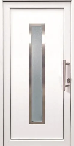 Panto Haustür Modell K016 DIN rechts weiß 100 x 200 cm